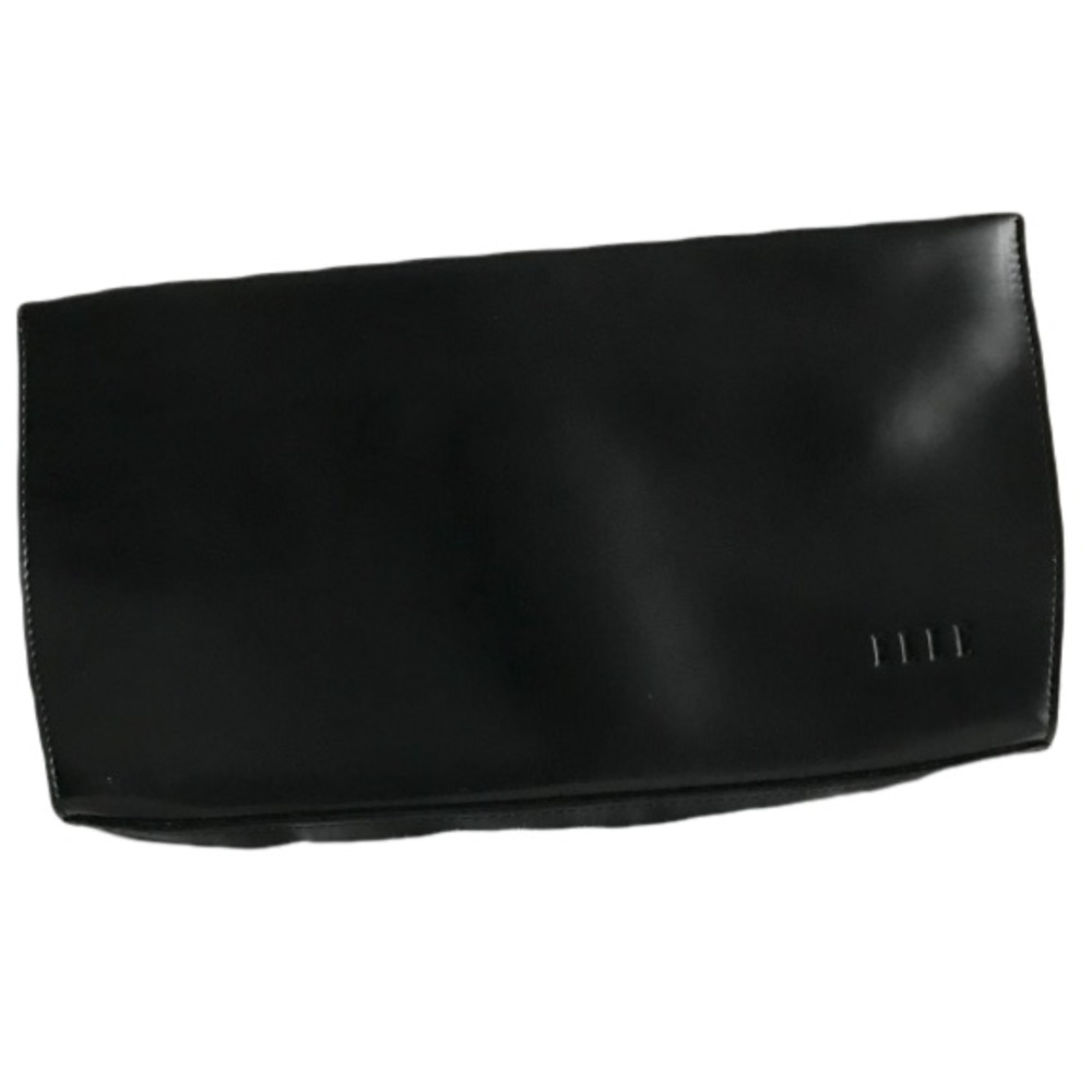 🎀 ELLE Black Leather Clutch Bag Ladies Handbag 11’ X 6.5’